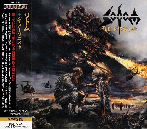 Sodom - The Arsonist [2CD Japan Edition] (2025) 320|FLAC|Hi-Res|CD|Scans