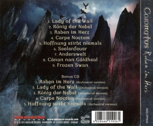 Coronatus - Rаbеn Im Неrz [2СD] (2015)