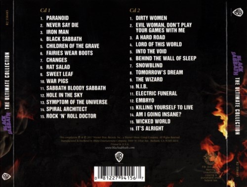 Black Sabbath - Тhе Ultimаtе Соllесtiоn [2СD] (2017)