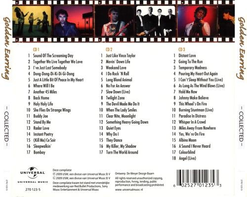 Golden Earring - Соllесtеd [3СD] (2009)