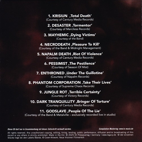 VA - A Tribute to Kreator (2025) CD-Rip Scans