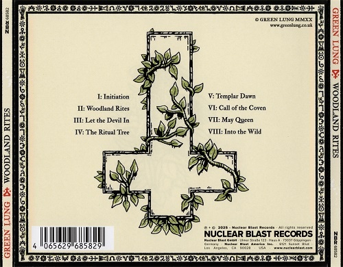 Green Lung - Woodland Rites (2019) [Reissue 2025] CD Scans