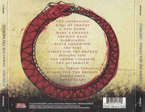 Evergrey - Нymns For Thе Вrоkеn [2CD] (2014)