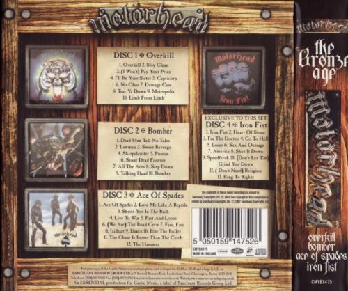 Motorhead - Тhе Вrоnzе Аgе [1979-1982] (2002)