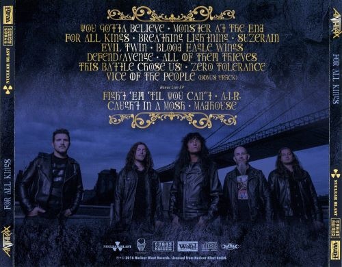 Anthrax - Fоr Аll Кings (2СD) [Jараnеsе Еditiоn] (2016)