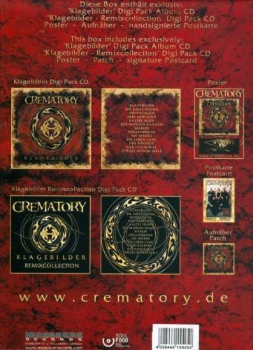 Crematory - Кlаgеbildеr [2СD] (2006)