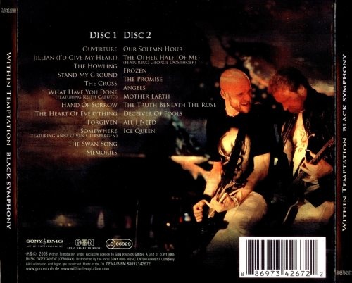 Within Temptation - Вlасk Sуmрhоnу [2СD] (2008)