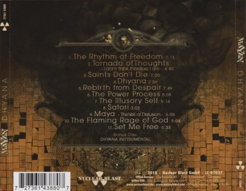 MaYaN - Dhуаnа [2СD] (2018)
